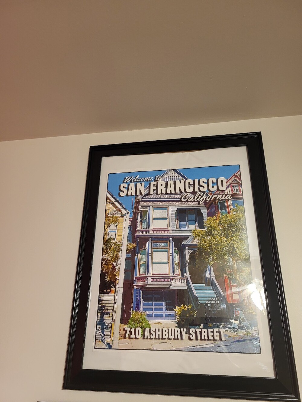 Grateful Dead 710 Ashbury San Francisco Poster